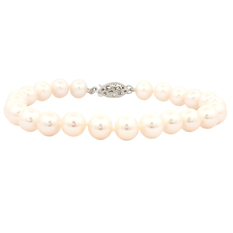 7x8mm Fresh Water Pearl Bracelet